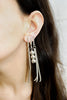 Triple Sphere Earring