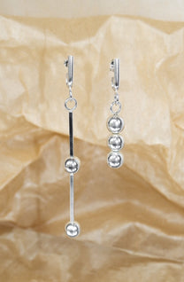 Triple Sphere Earring