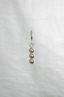 Triple Sphere Earring