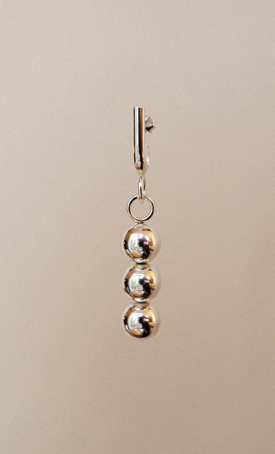 Triple Sphere Earring