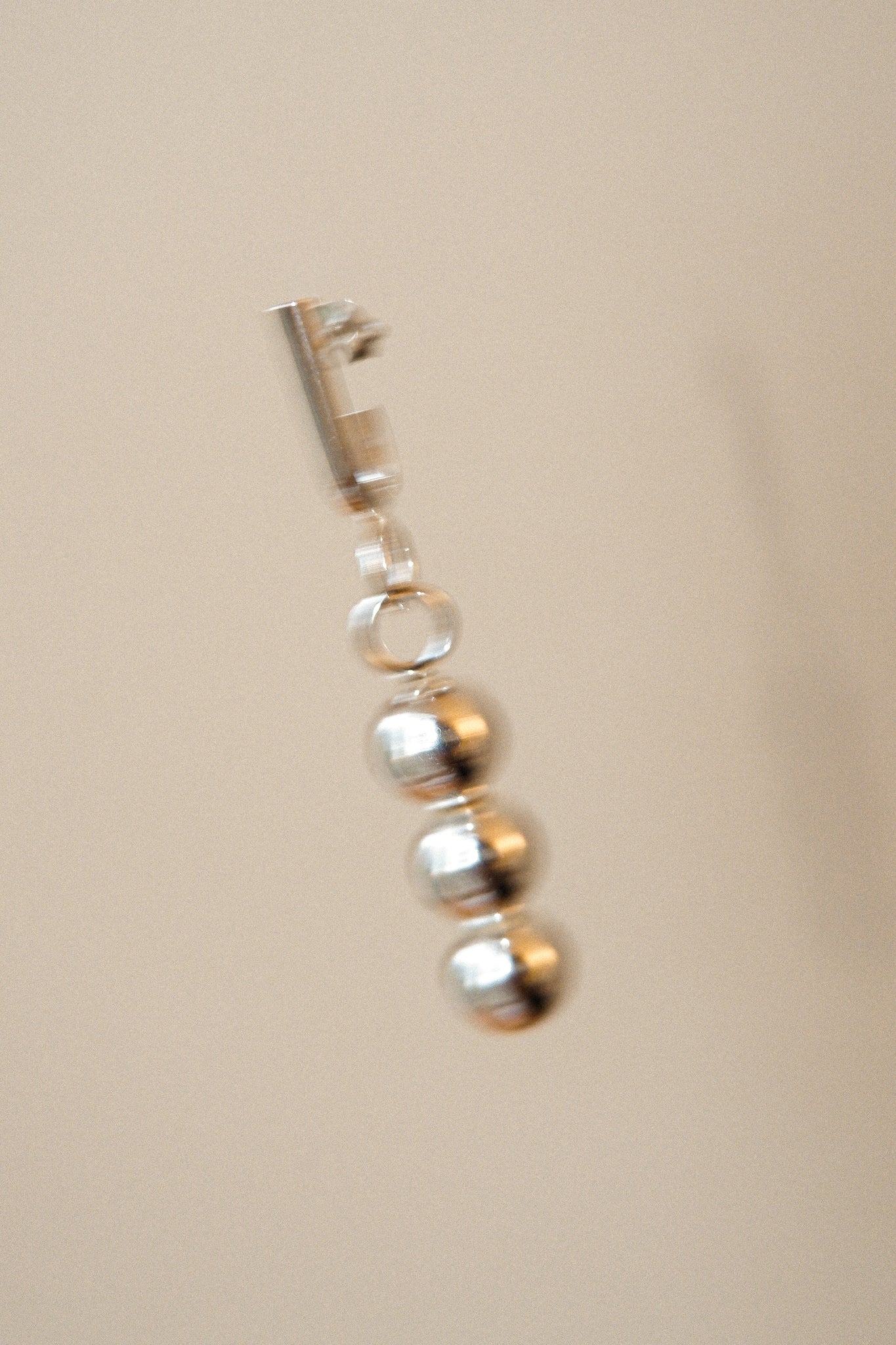 Triple Sphere Earring